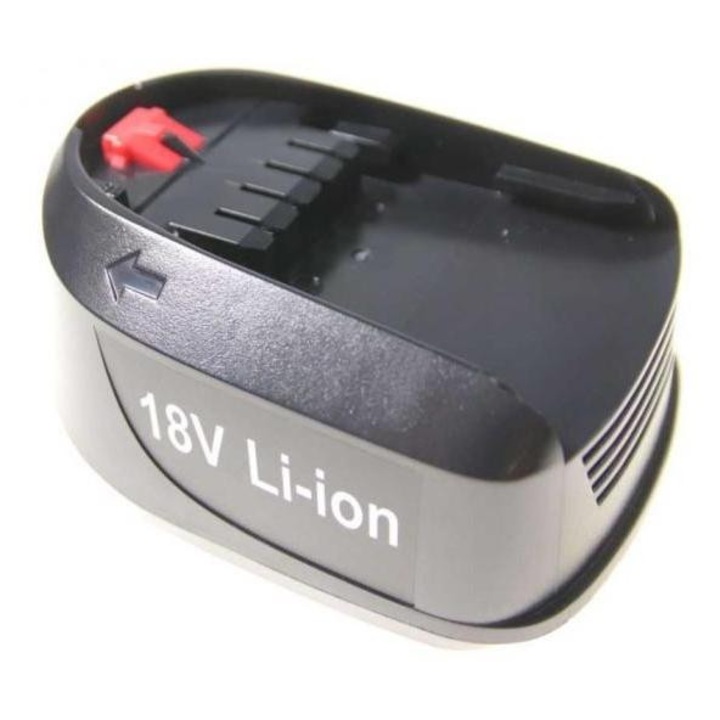 Acumulator Li-Ion 18V 2000mAh pentru Aspirator Bosch, reîncărcabil, negru