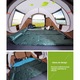 Cort Camping 4 persoane Luoistu®, impermeabil, cu instalare automata, 2 usi - corturi instant pentru familie, pentru camping, drumetii si calatorii