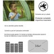 Cort Camping 4 persoane Luoistu®, impermeabil, cu instalare automata, 2 usi - corturi instant pentru familie, pentru camping, drumetii si calatorii
