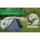 Cort Camping 4 persoane Luoistu®, impermeabil, cu instalare automata, 2 usi - corturi instant pentru familie, pentru camping, drumetii si calatorii