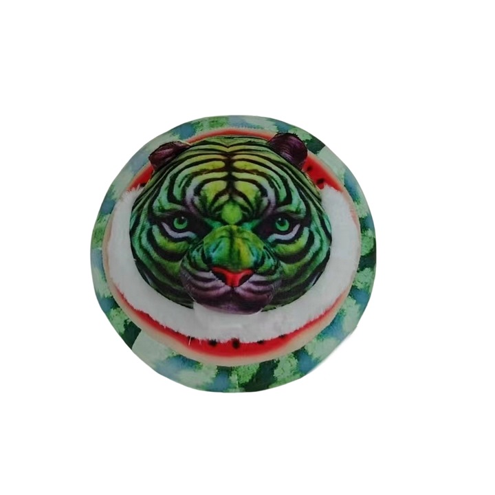 Jucarie de plus mitologic chinezesc, tigru cu pepene, 20cm, 140g, set de jucarii de plus