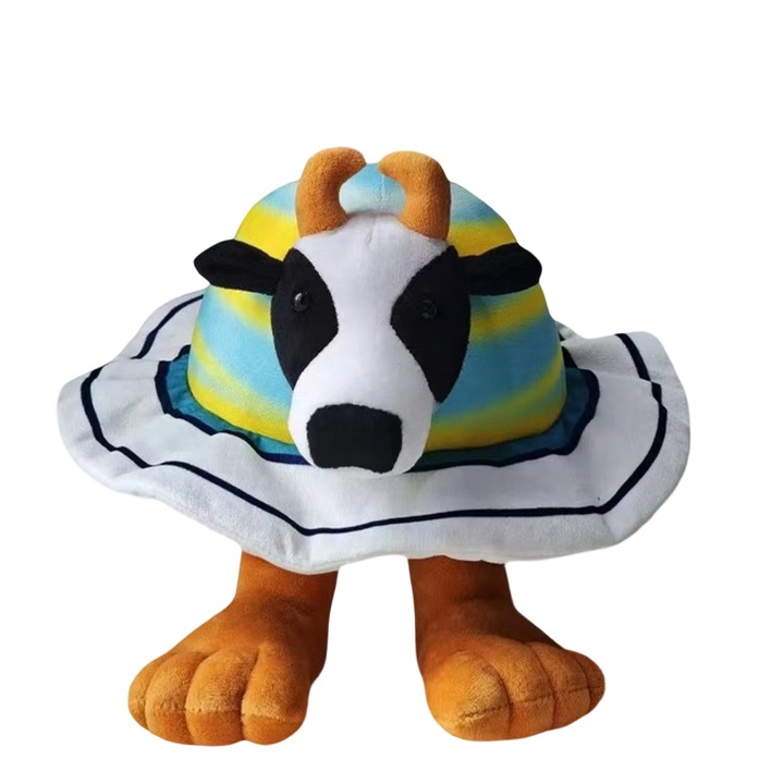 Jucarie de plus, Classic of Mountains and Seas, vaca, 25cm, multicolor