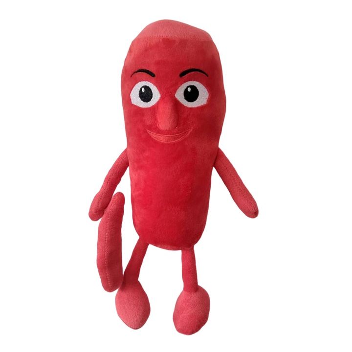 Jucarie de plus mitologic chinezesc, 35cm, rosu, set de jucarii