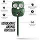 Repelent solar pentru animale, dispozitiv ultrasonic, rezistent la intemperii, detectare miscare, pentru gradina, ferma