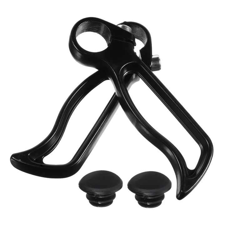 Extensii ghidon bicicleta din aluminiu, confort ergonomic, control imbunatatit, set