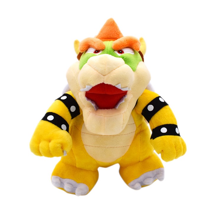 Jucarie de plus, Bowser (Koopa Troopa), galben, aproximativ 240g