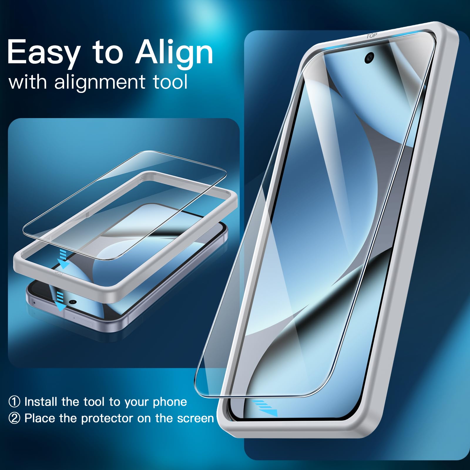 Set 2 Folie Protectie pentru Google Pixel 10 Pro, Sticla Temperata 9H+, Claritate Super HD, Tratament Oleofob si Anti-Amprente, LIXR-03EN®