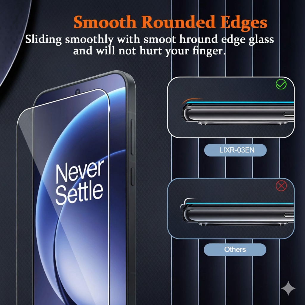 Set 2x Folie de Protectie LIXR-03EN pentru Oneplus 15, Sticla Securizata 9H+, Anti Amprente