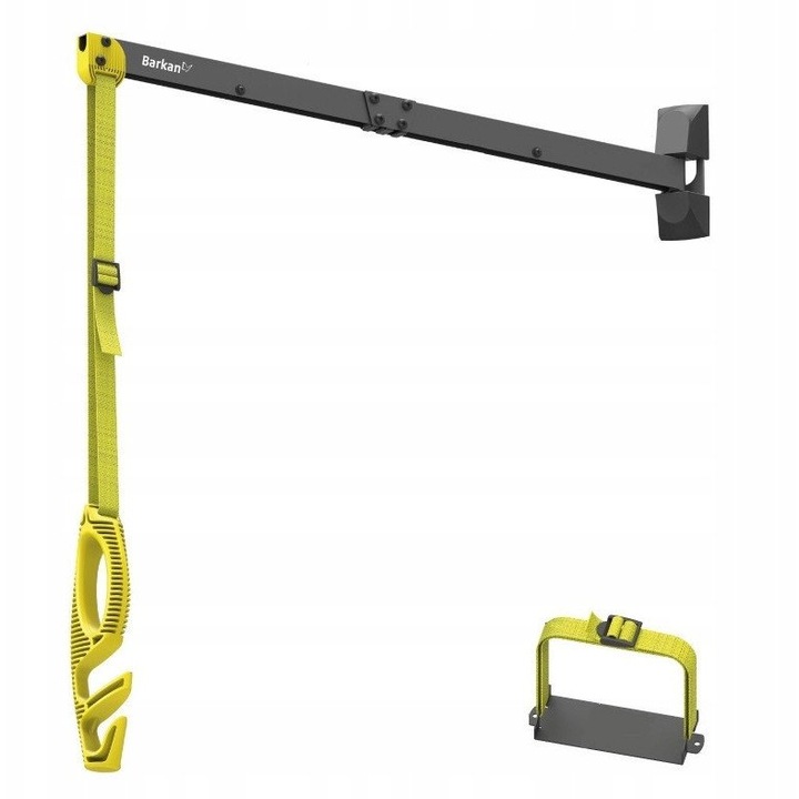 Стойка за телевизор Barkan EV80WM, за стена, капацитет 40-80 инча, черна