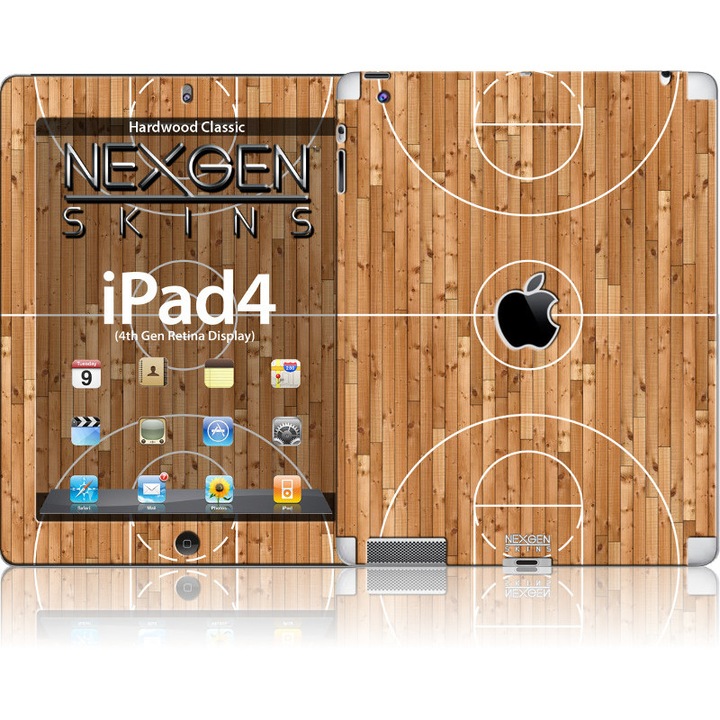 Tok iPad 2/3/4-hez, Classic, Hardwood Classic 3D, barna