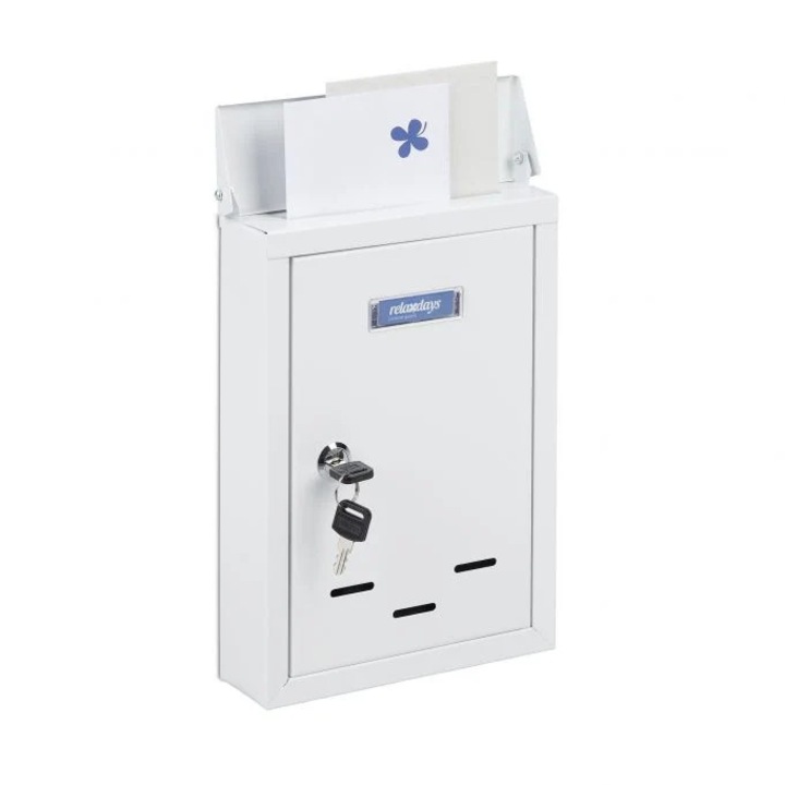 Levélszekrény névtáblával