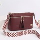 Női Crossbody Táska LUXWTB A48, Barna, PU Anyag, Nagy Kapacitású