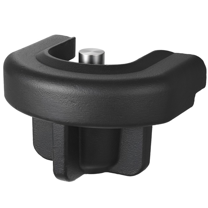 Incuietoare cupla remorca, Lacat cu bila antifurt, Compatibil cu cuple de 50, 8 mm, Rezistent la rupere si impact, 3 chei incluse, Pentru rulote, barci, remorci