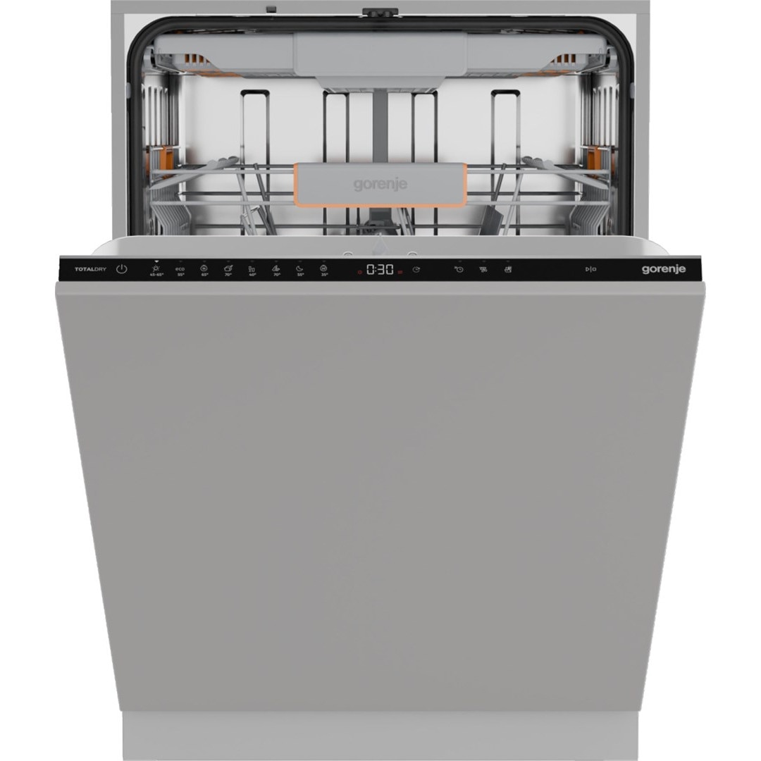 Masina de spalat vase Gorenje GV663B65XXL, incorporabila, 6 seturi, culoare neagra