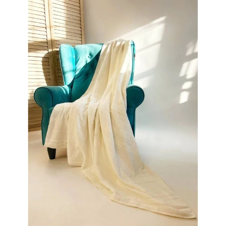 Cuvertura din bumbac, Velur Stripes