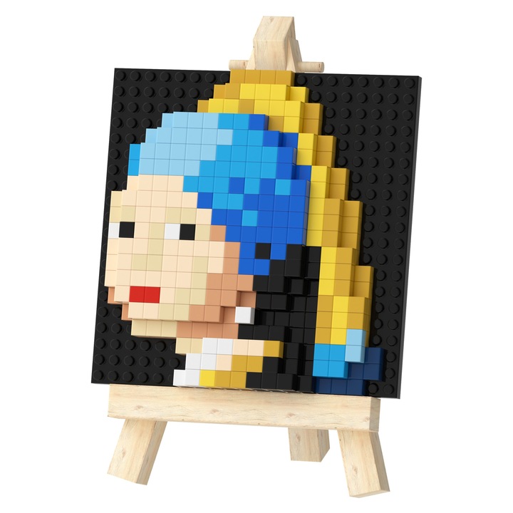 Set de construcție pentru copii, multicolor, 244 piese