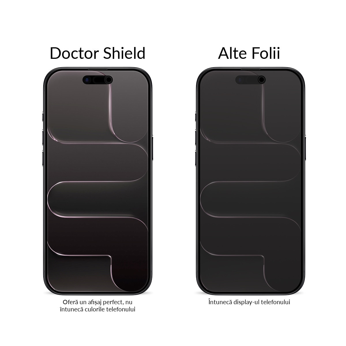 Folie Sticla Dr.Shield, Compatibil Apple iPhone Air, Protectie Profesionala 3D, Full Cover, Model Privacy