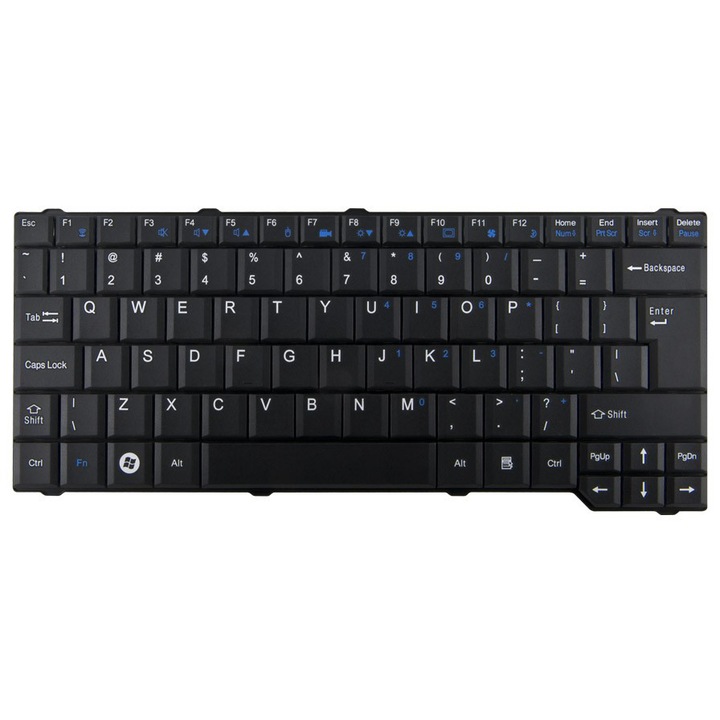 Клавиатура Whitenergy 07683-BLK, черна