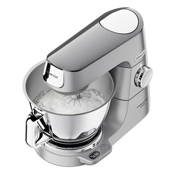 Robot de bucatarie KENWOOD KVC85.004SI Chef Titanium, argintiu, 1200W