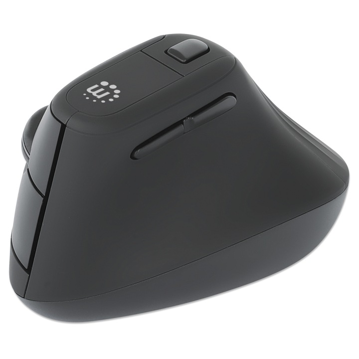 Mouse wireless Manhattan vertical 1600dpi, negru