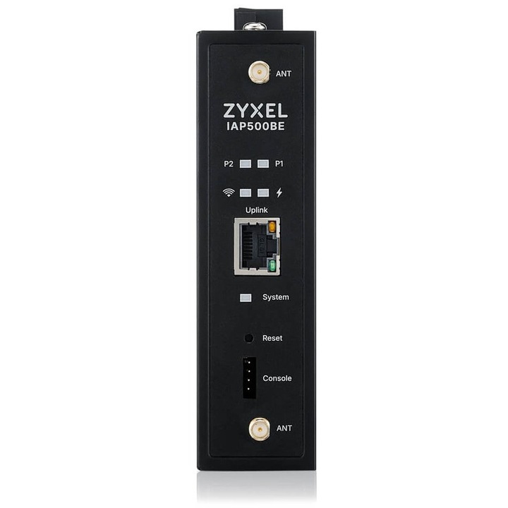 Acces Point Wi-Fi 7 Zyxel, IAP500BE-EU0101F, Dual Radio 2x2 MU-MIMO, PoE+, montaj DIN Rail