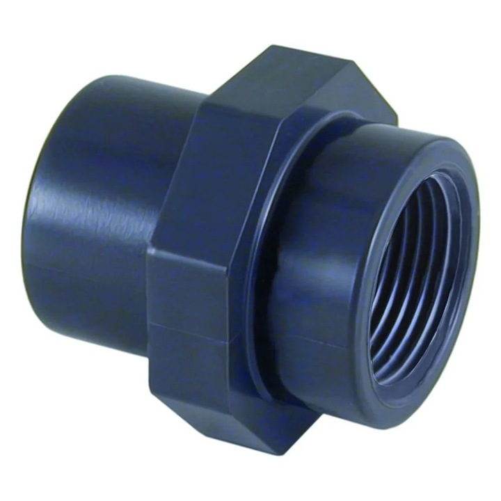 Mufa de Tranzitie PVC 40-32mm cu Filet Interior 1 PN10