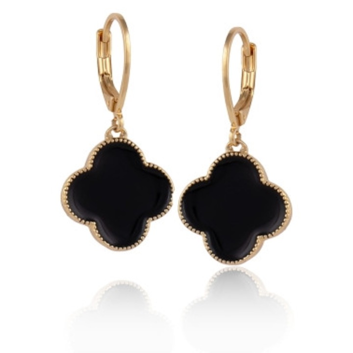 Cercei Colibra, model Teen Vibe, 3cm, negri