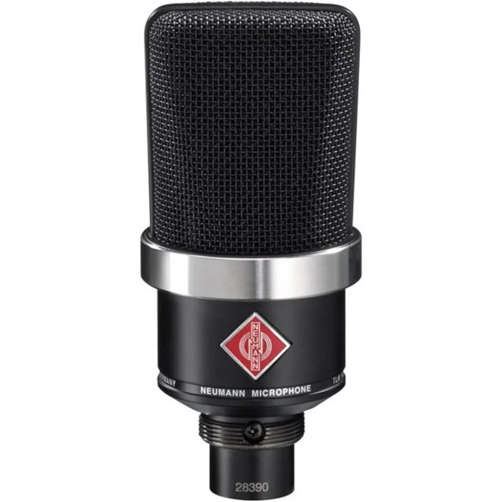 Set microfon Neumann TLM 102 MT, negru, cu suport anti-vibratii