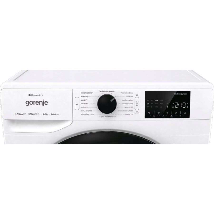 Masina de spalat rufe Gorenje WPNEI84SASWIFI, alb, 8kg