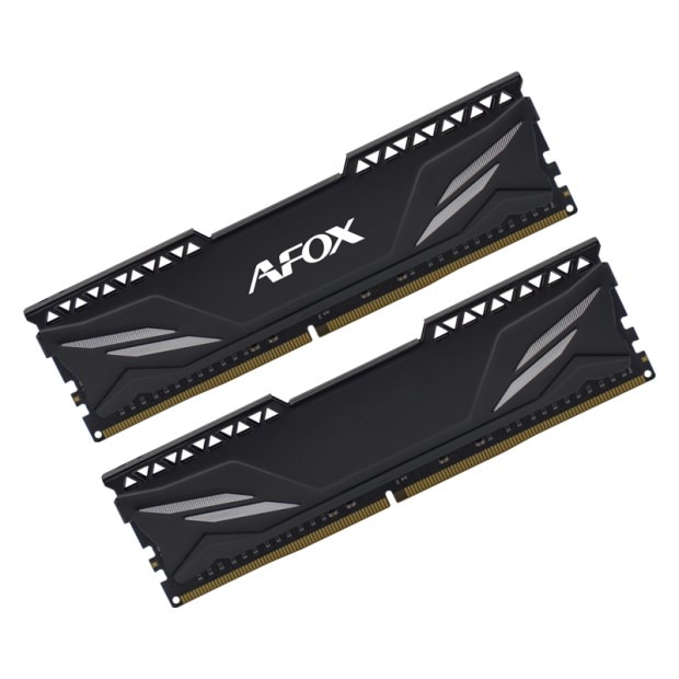 ak⭐︎ Memorie RAM AFOX 2x16GB 3200MHz CL16 Rank1 XMP2 neagra - eMAG.ro
