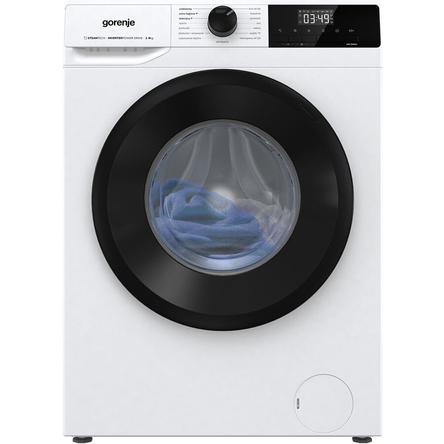 Masina de spalat rufe Gorenje WNHPI94A1PS/PL, 9kg, alb