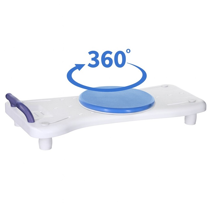 Banca pentru cada, 2 in 1 cu disc rotativ, ActionMed