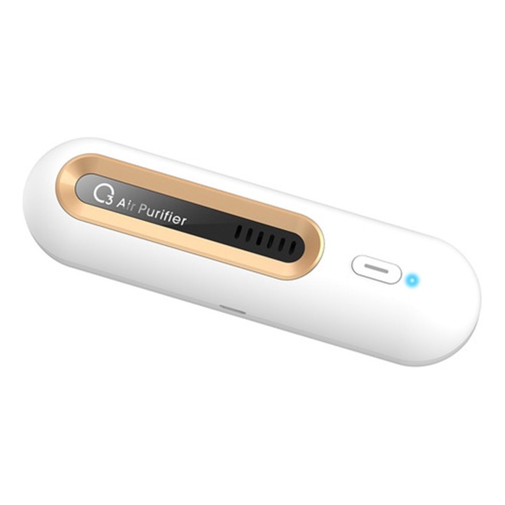 Dezodorizant mic wireless pentru frigider, alb, 126x35x34.6mm