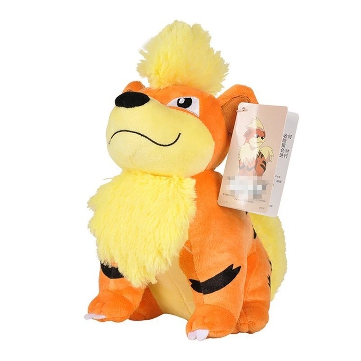 Jucarie de plus, Pokemon, Growlithe, 25cm, 180g