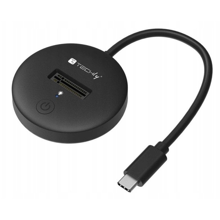 Carcasa TECHly I-CASE USB3-QUICKTY, neagra