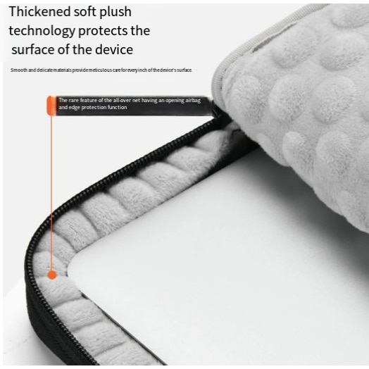 Geanta retractabila pentru laptop Airbag, compatibila cu computere Lenovo, Huawei, ASUS si Apple, ecran de 15.6 inch (15.6-16.1 inch), roz