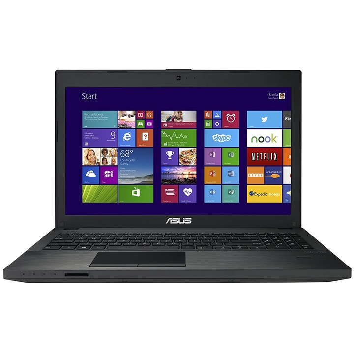 Laptop ASUS PU551LA, 15.6", 4GB RAM, 500GB, negru