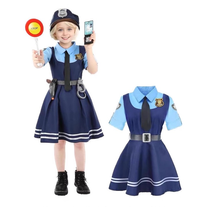 Costum de cosplay pentru copii, Bunny Policewoman, M