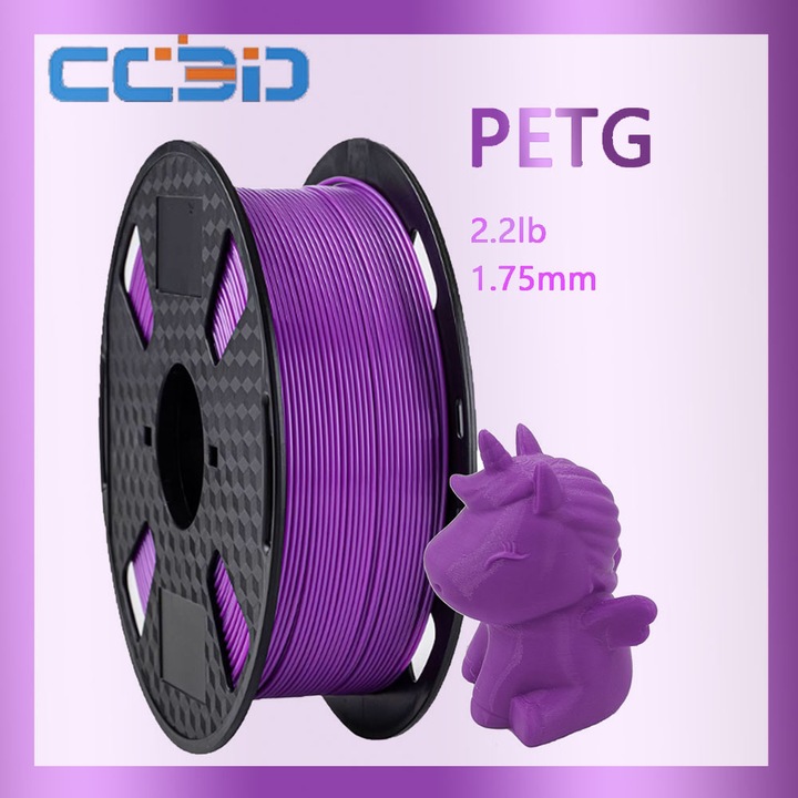 Filament PETG, Violet, CC3D, 1.75mm, 1KG