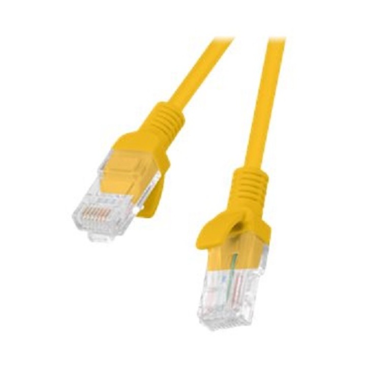 Патчкордове, Lanberg, 3м, жълт