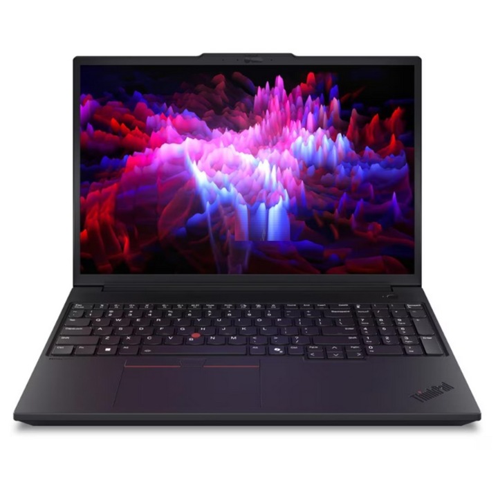 Лаптоп, Lenovo, ThinkPad P16v Gen 3, 16 инча, 32GB RAM, SSD 1TB, черен