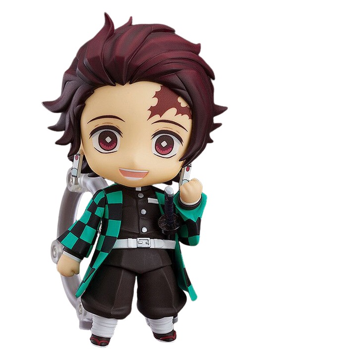Фигурка Demon Slayer, Танджиро, 10см, многоцветна