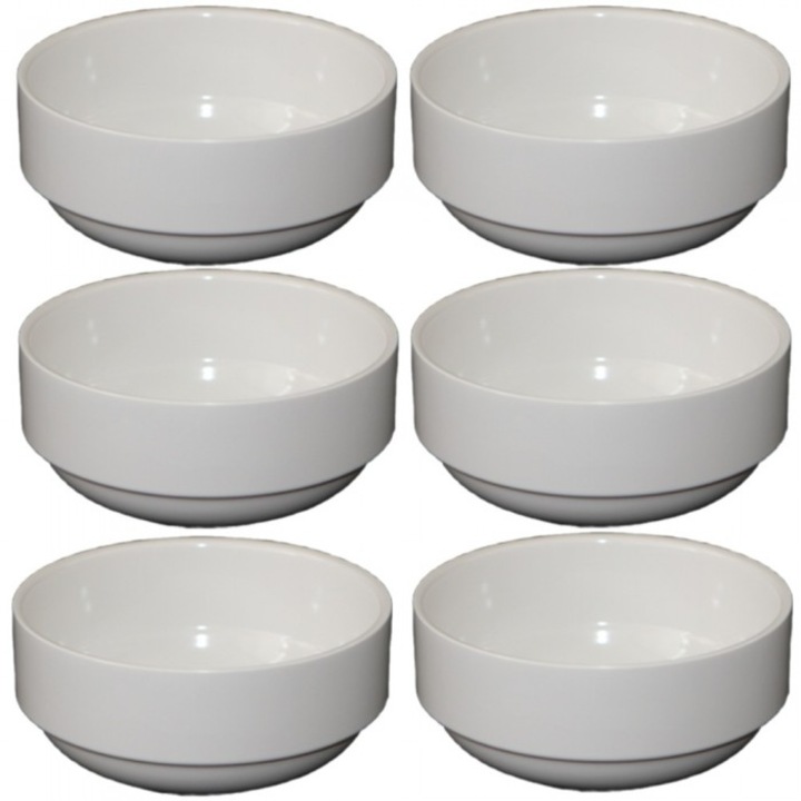 Set 6 boluri joker melamina suprapozabil RAKI 6x2, 6cm