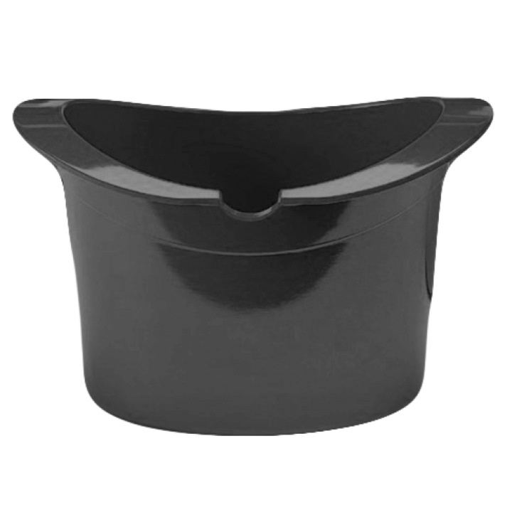 Bol pentru sos Culinaro 24x15xh15cm, policarbonat, negru