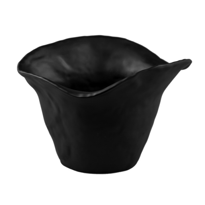 Bol melamina pentru sos CULINARO 22x19cm, 1, 2L, negru
