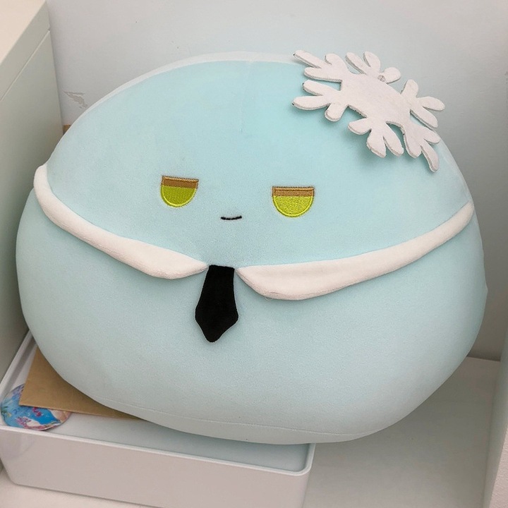 Perna decorativa, design Little Snowball, 30x25cm, albastru