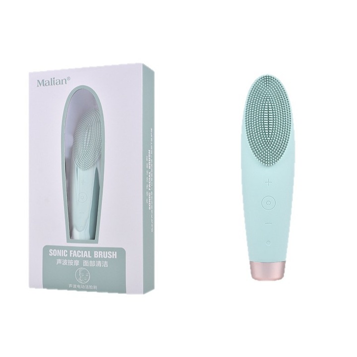 Perie faciala electrica cu 7 viteze, curatare profunda, infuzor de esenta, silicon, impermeabil, reincarcabil