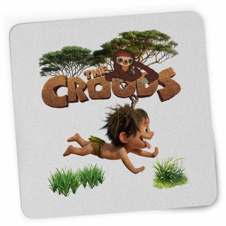Mousepad The Croods Bebelus Epoca de Piatra Familia Crood CoolTrend, 21x19cm