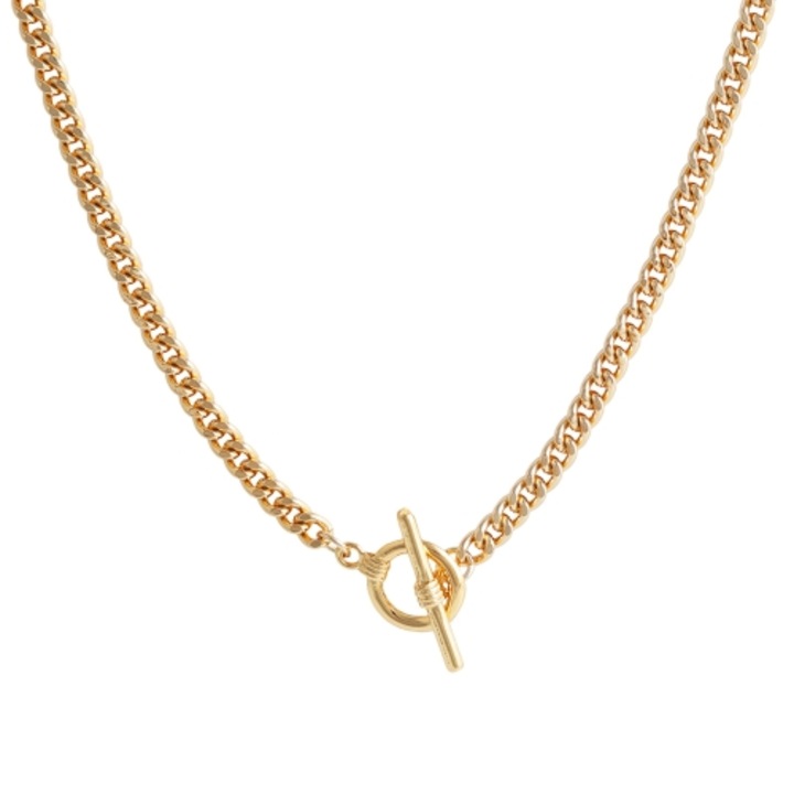 Colier barbati, Colibra, auriu, lungime 55cm