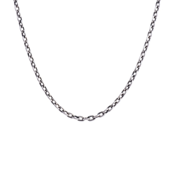 Lantisor, Colibra, pentru barbati, 50cm, argintiu